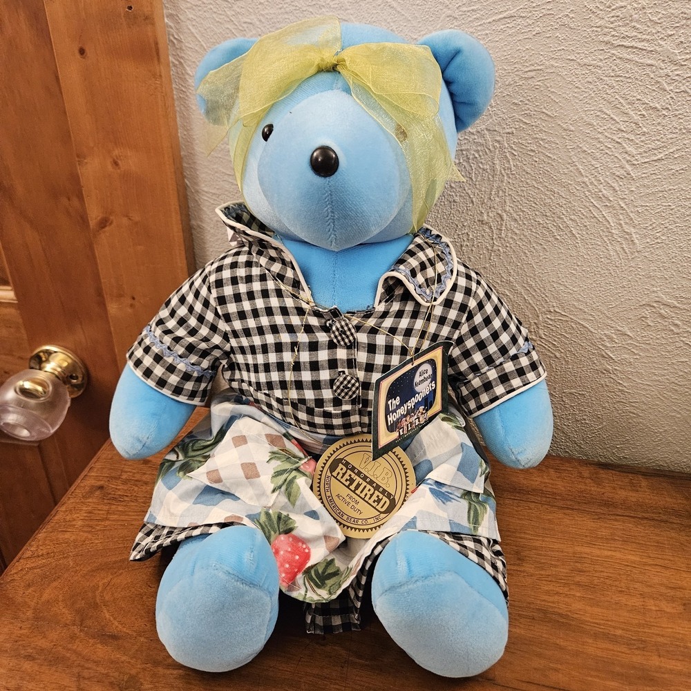 North American Bear Company Alice Krambear The Honeyspooners Vintage 90s Retired